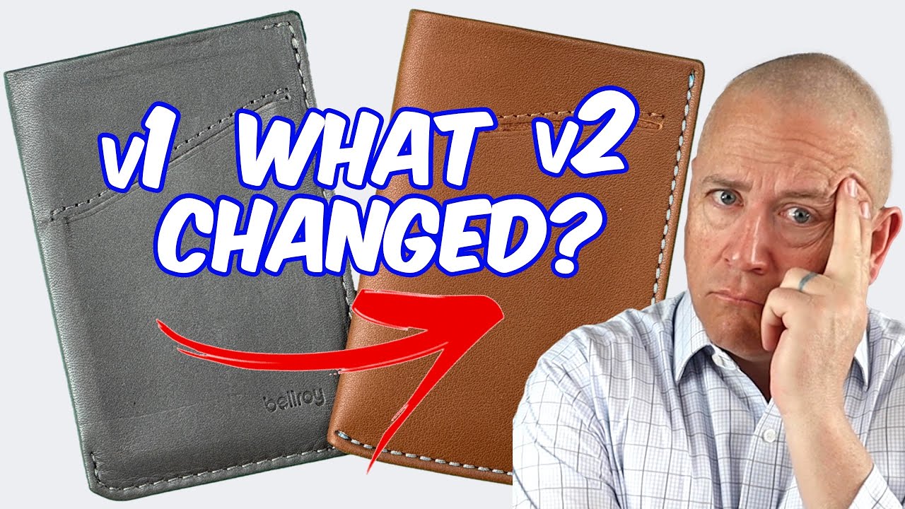 IS IT BETTER? Bellroy Card Sleeve 1 vs 2 COMPARED