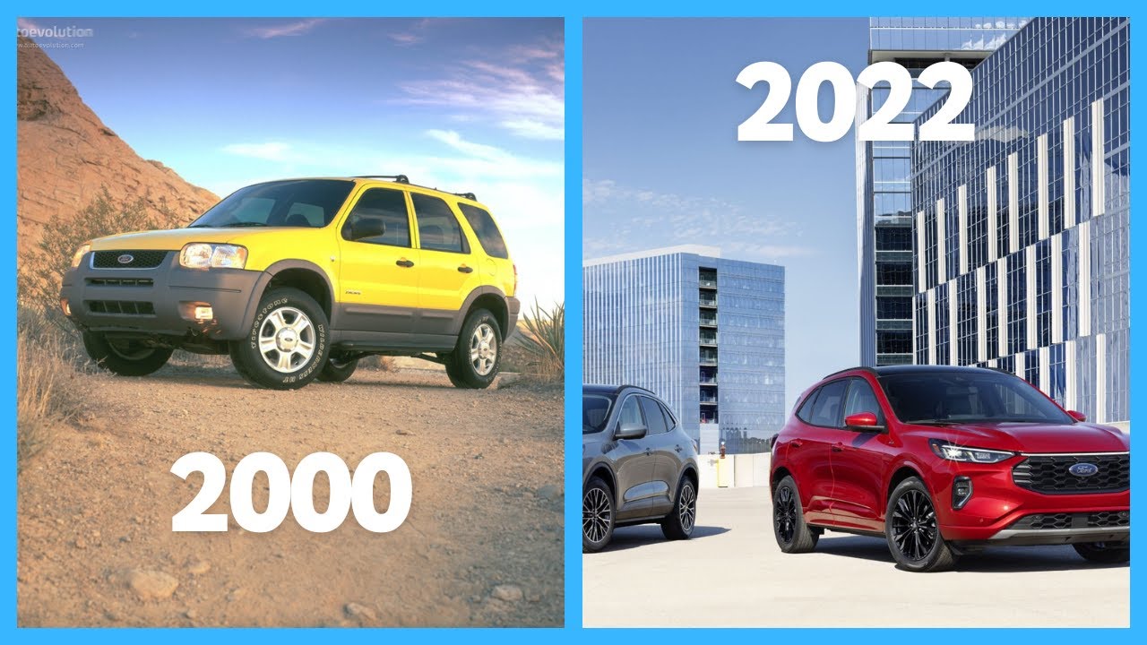 EVOLUTION of the Ford Escape (2000 - 2022)