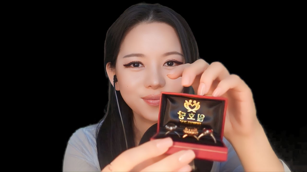 ささやき タッピング ASMR 👛  日本語   tapping 태핑