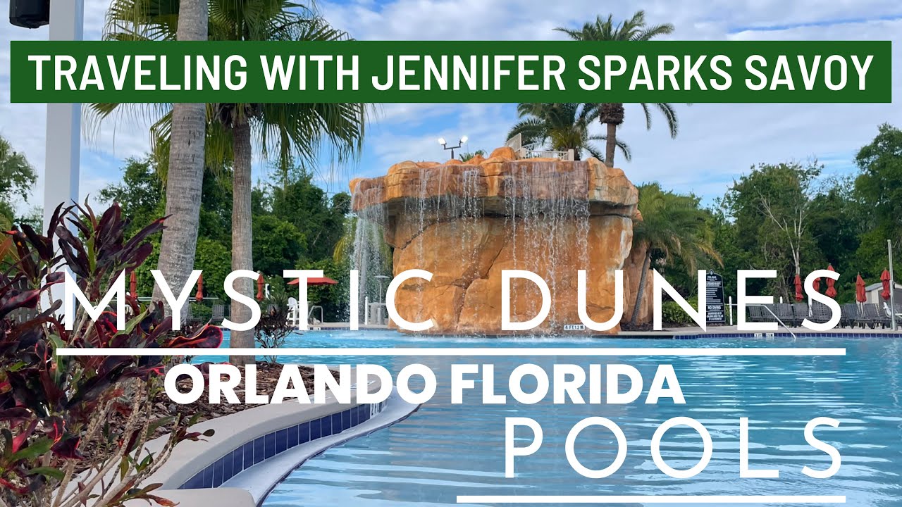 Mystic Dunes Pools! Courtyard, Dunes Lagoon, Terrace and Garden. Orlando Florida Diamond Resort