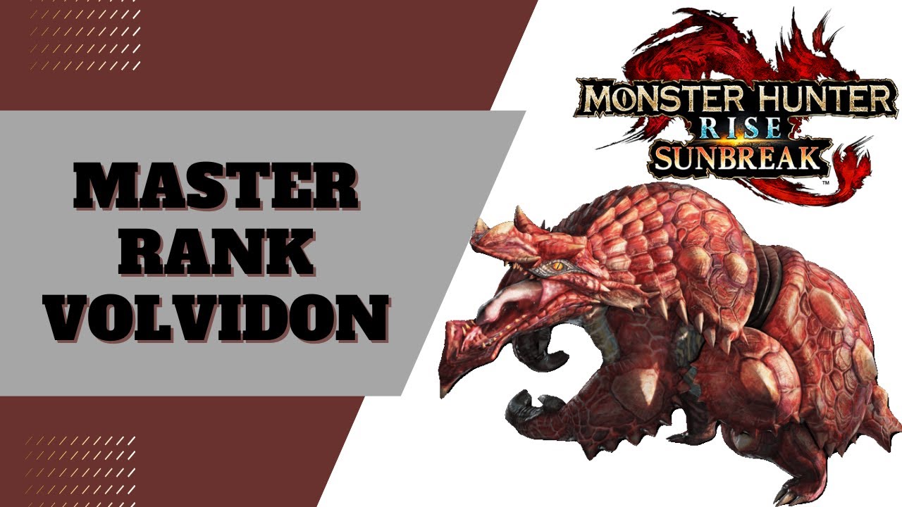 Monster Hunter Rise: Sunbreak - Master Rank Volvidon Fight (Chargeblade)