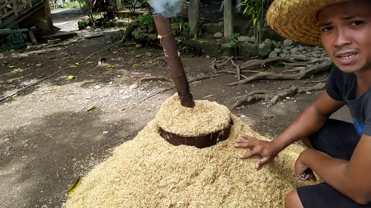 Paano Gumawa Ng Uling Na Ipa o Carbonised Rice Hull