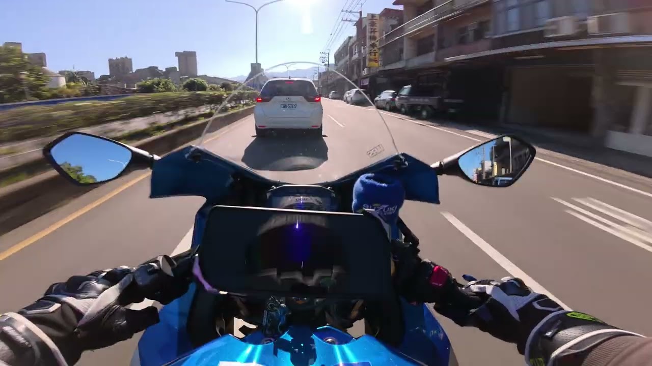 Suzuki GSX R1000R 4K Pure Sound｜愜意漫遊台三線（竹東→龍潭極限賽車場）