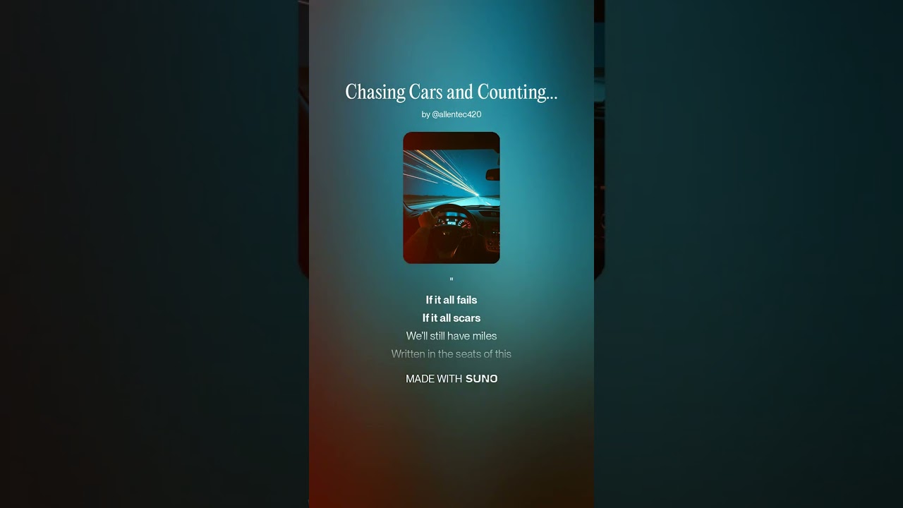 Chasing cars and Counting Stars music by Allentec  #popmusic #music 