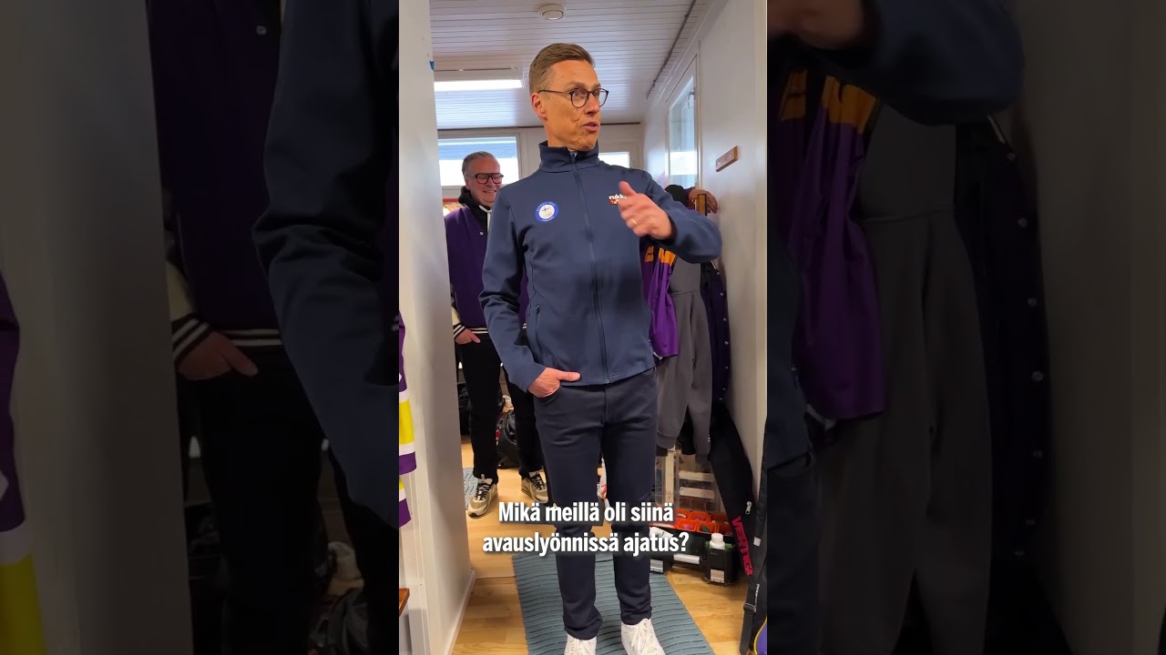 Tasavallan presidentti Alexander Stubb Jymyn pukukopissa