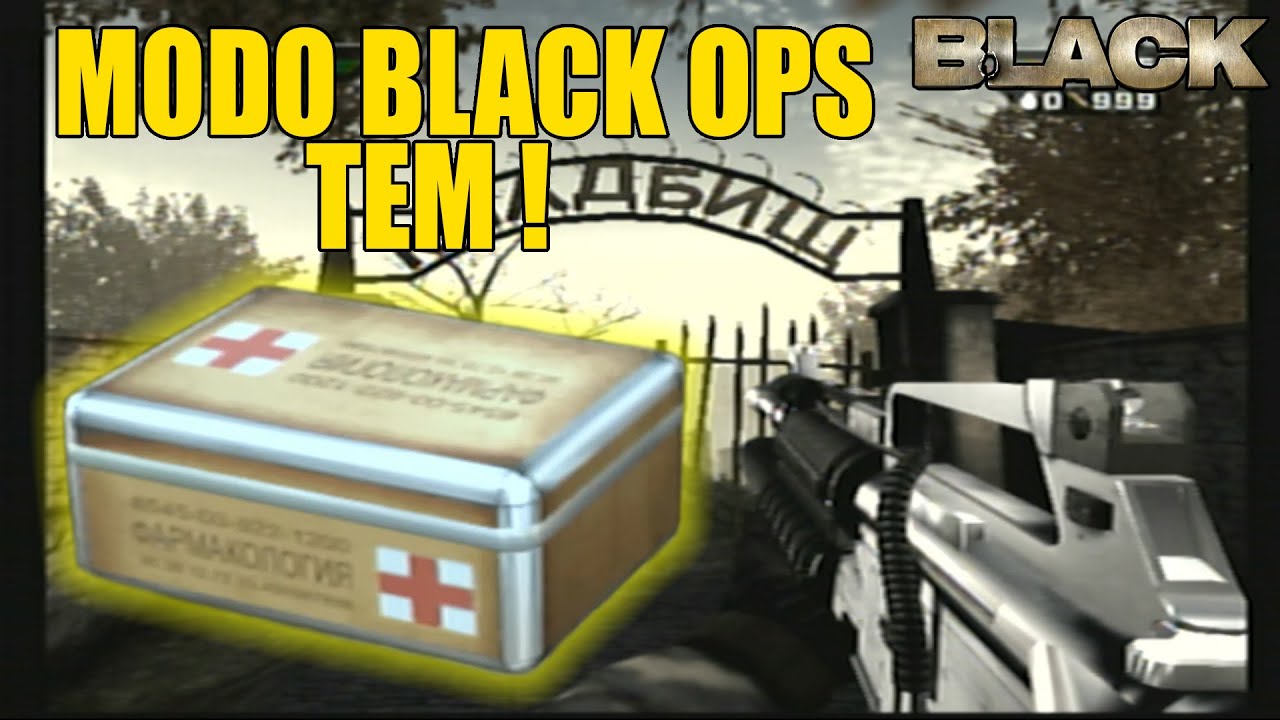 BLACK PS2 - A MAIOR DESCOBERTA DO GAME - PACOTE DE VIDA NO MODO BLACK OPS - TEM SIM!