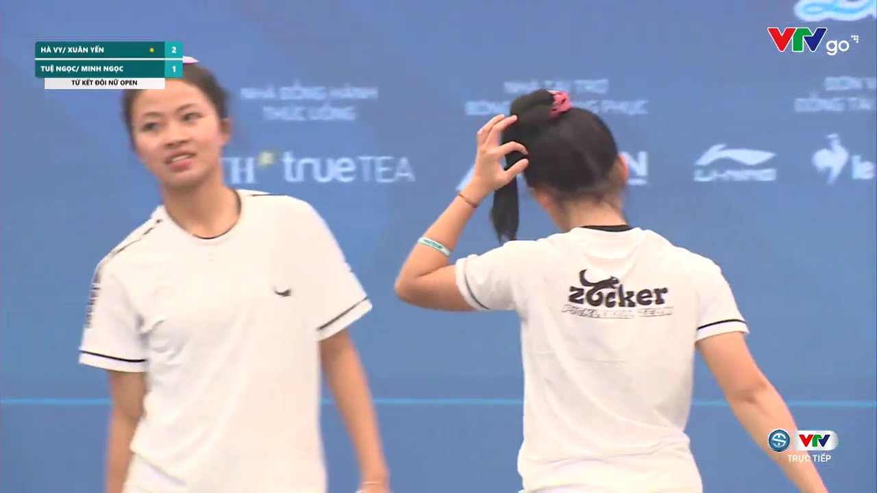 Hà Vy/Xuân Yến - Tuệ Ngọc/Minh Ngọc | Tứ kết Đôi nữ Open - Pickleball VTV Cúp 2025