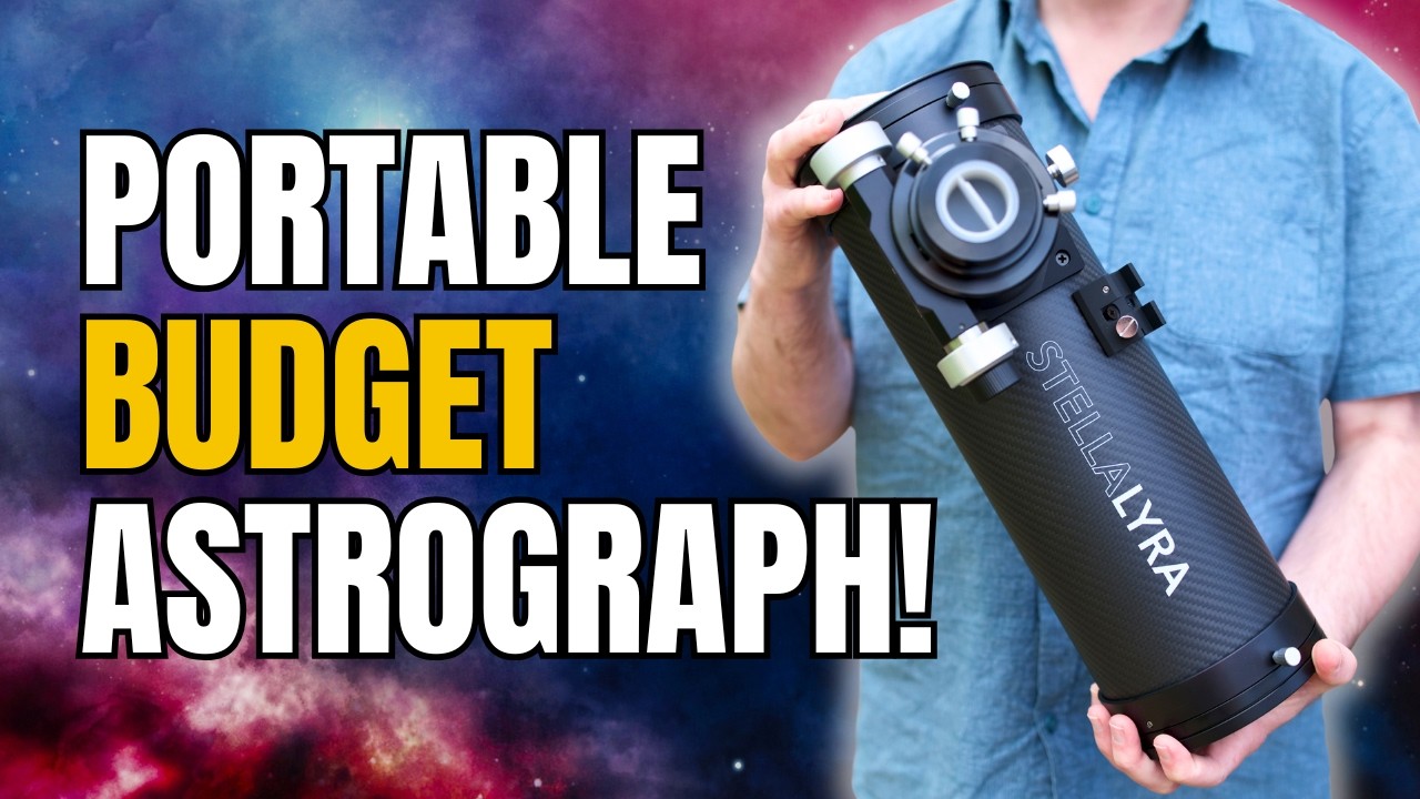 I Got A NEW TELESCOPE | StellaLyra 4.5 Inch F4 Imaging Newtonian