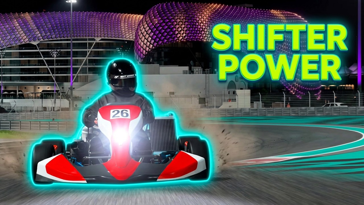 Racing Kart 125 Shifter vs a Grid Pushing the Limits of Grip