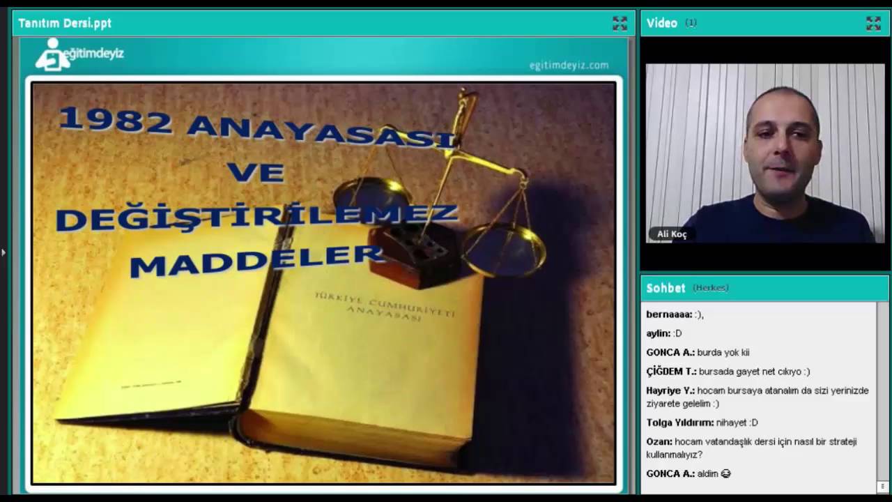 2017 Vatandaşlık Tanıtım Dersi - Eğitimdeyiz