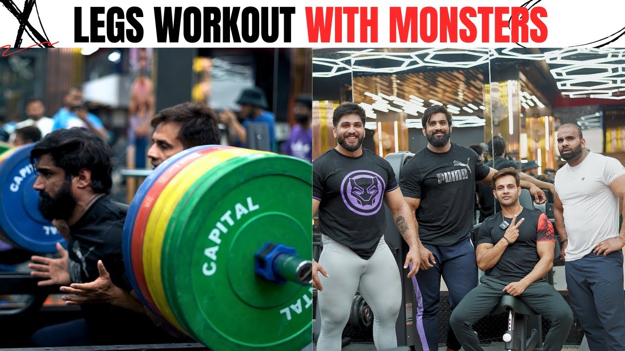 Squats Challenge with Ustad Ji and Team💪| Online Trolls Ko Mera Jawab😡| Nitin Chandila
