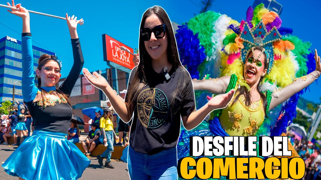 Asi Se Vivió En El Desfile Del Comercio En El Salvador🇸🇻 *Lleno Total*