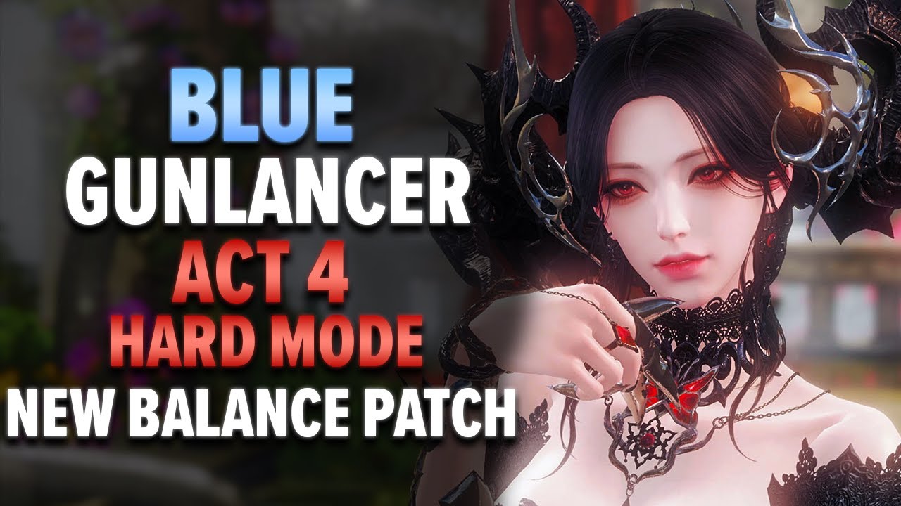 Lost Ark: 1755 NEW Blue Gunlancer Act 4 Hard Mode