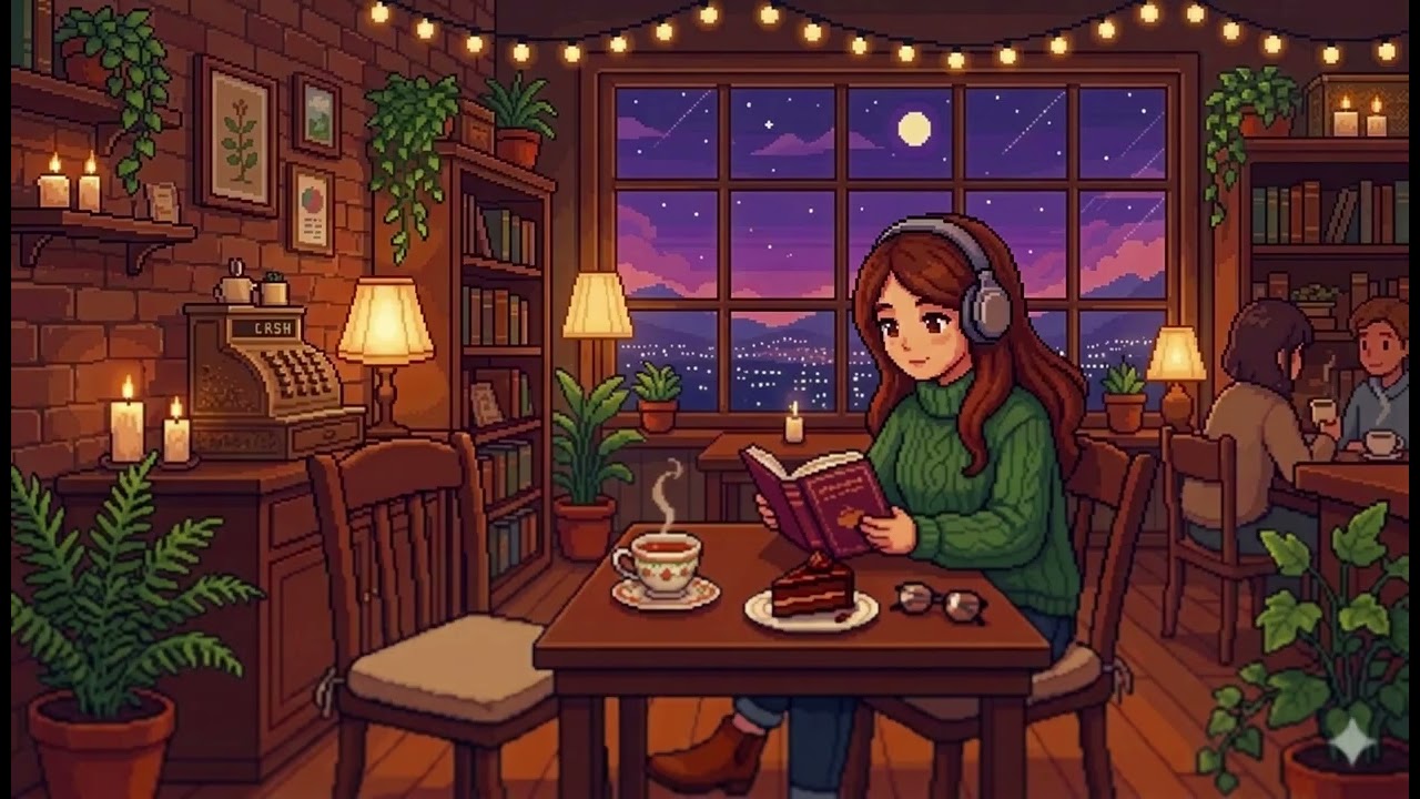 Coffee Time Lofi ☕📖 1H30 Cozy Study Beats 🎵 Relaxing Music to Focus 🍪