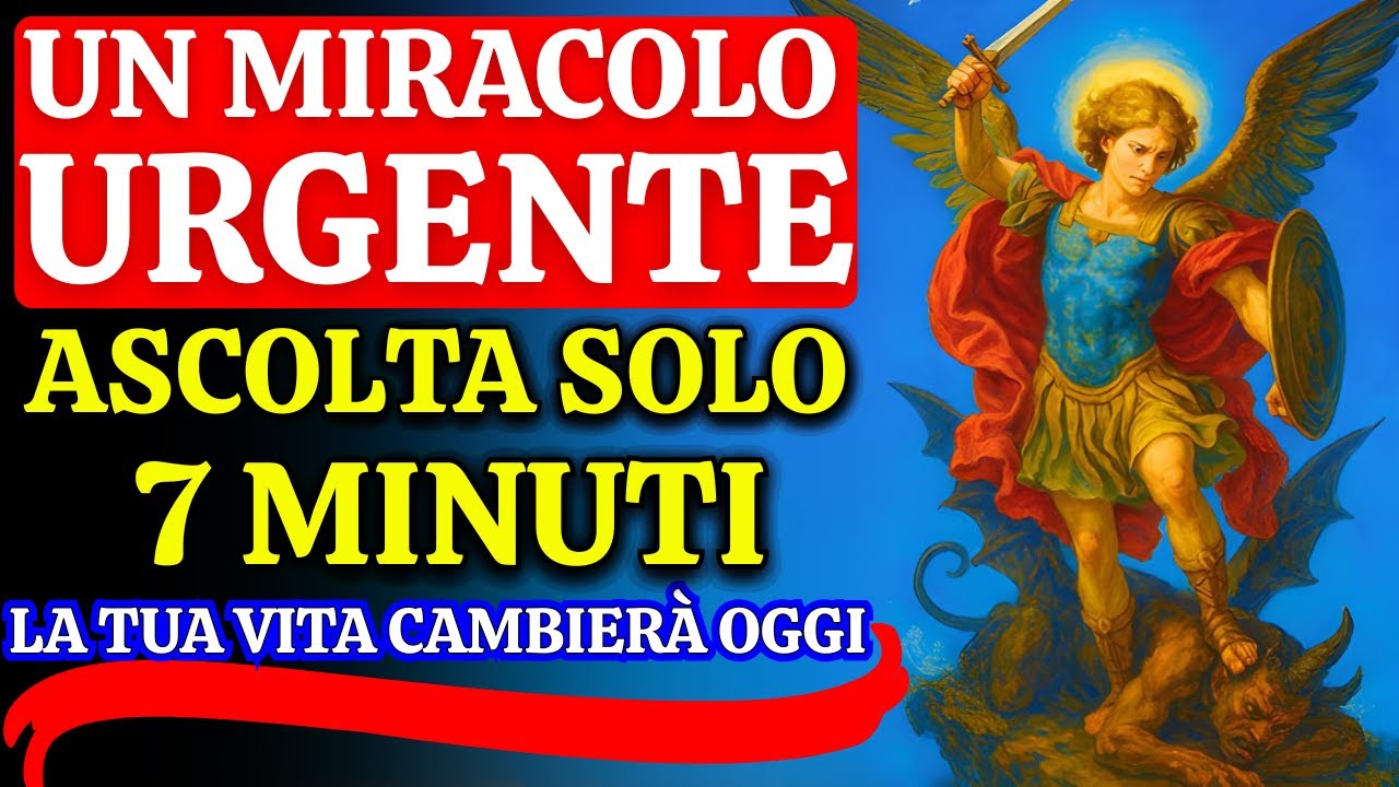 PREGHIERA POTENTE A SAN MICHELE ARCANGELO per un MIRACOLO URGENTE e lo SBLOCCO IMMEDIATO! 💫