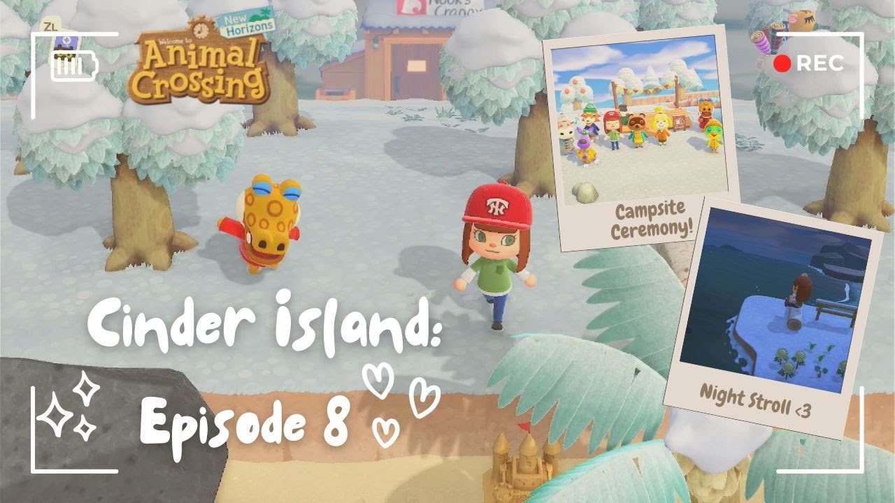 Cinder Island Ep.8🔥🏝️ | ACNH 3.0 New Island Longplay (2 Hours Cozy No Commentary)