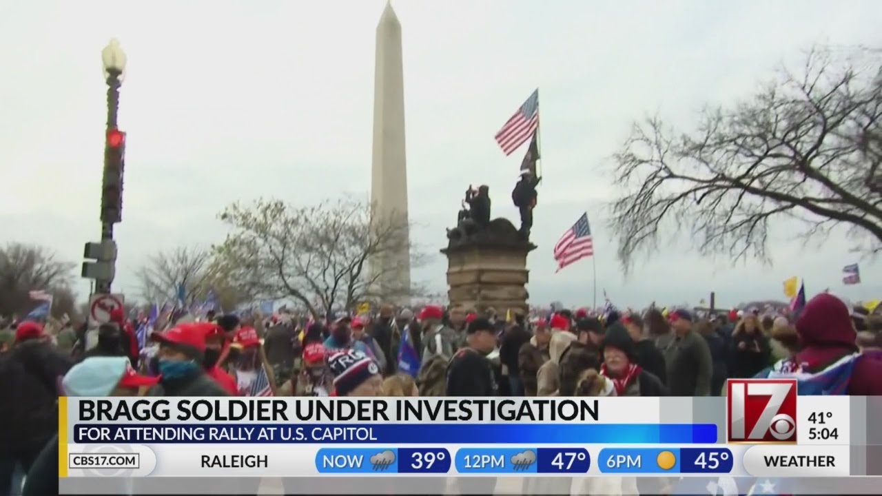 Fort Bragg PSYOPs officer under investigation for attending Trump DC rally