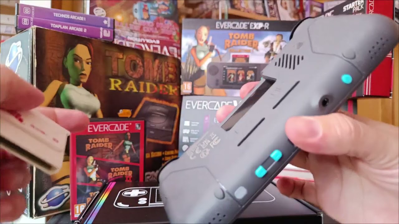 RetroUnboxing: Evercade EXP-R Pack Tomb Raider (2024) - 2