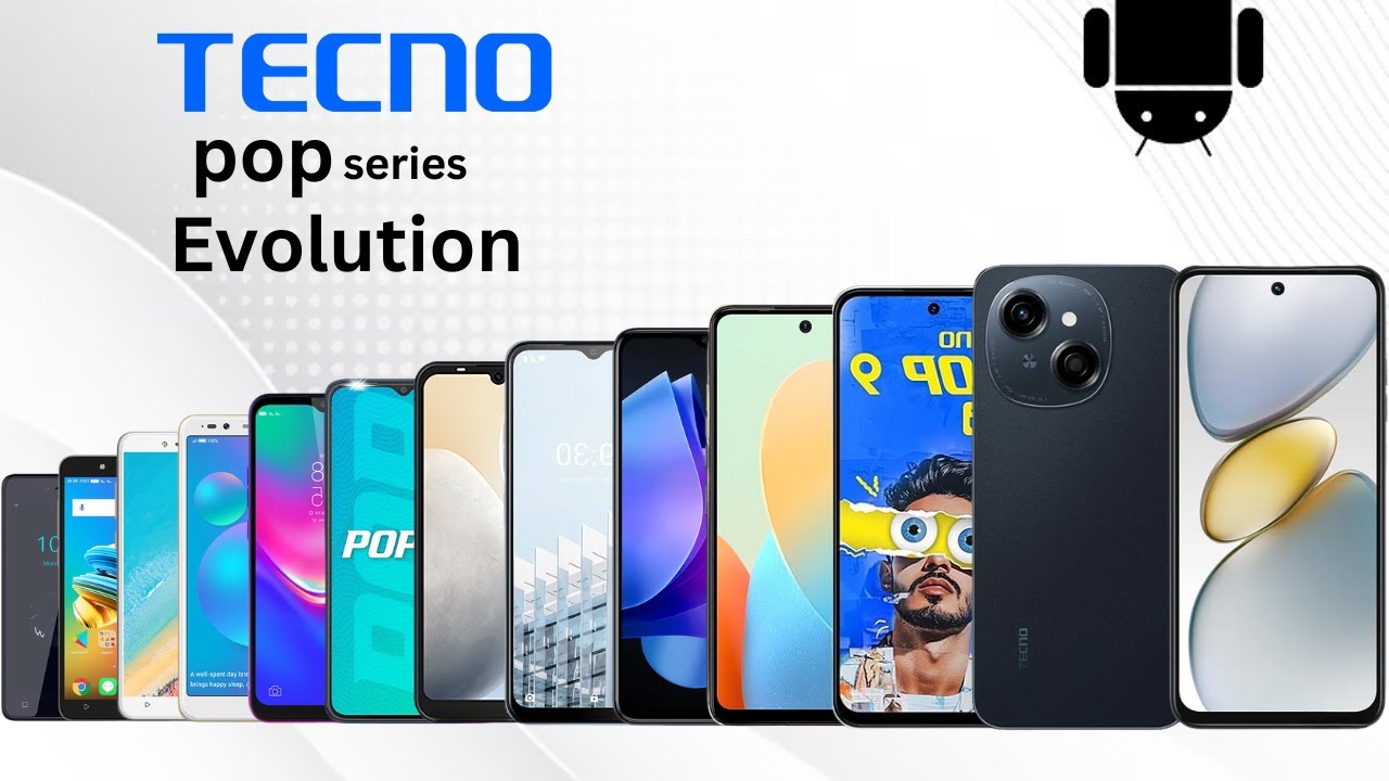 Evolution Of Tecno Pop Series  History Of Tecno