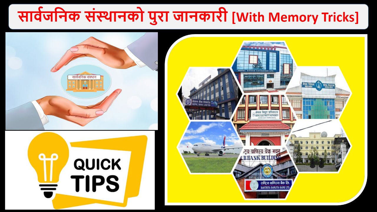 सार्वजनिक संस्थान (Public Enterprises) with tips and tricks.