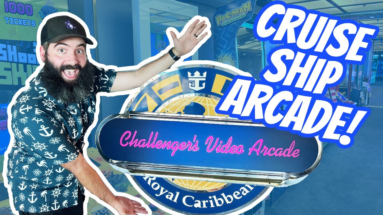 An Arcade On a Royal Caribbean CRUISE SHIP!