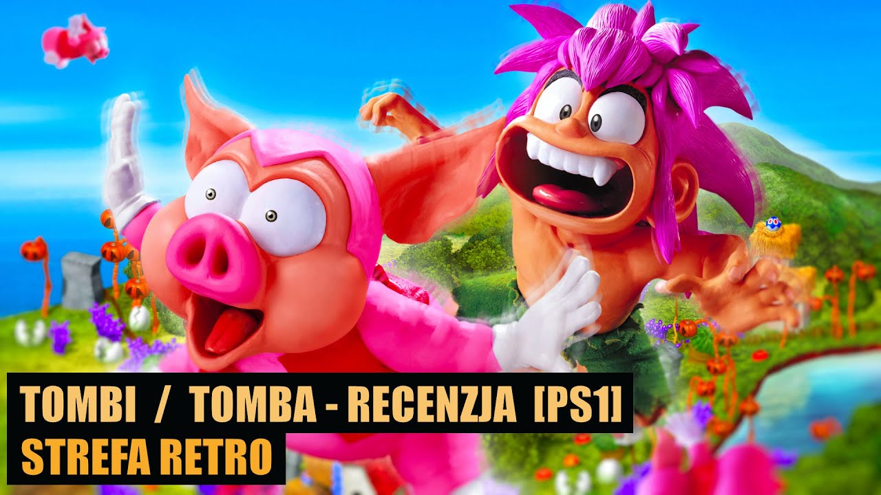 TOMBI (PAL) / TOMBA (NTSC) - recenzja (PS1) - STREFA RETRO - 1998 - ukryty skarb ery PSX-a