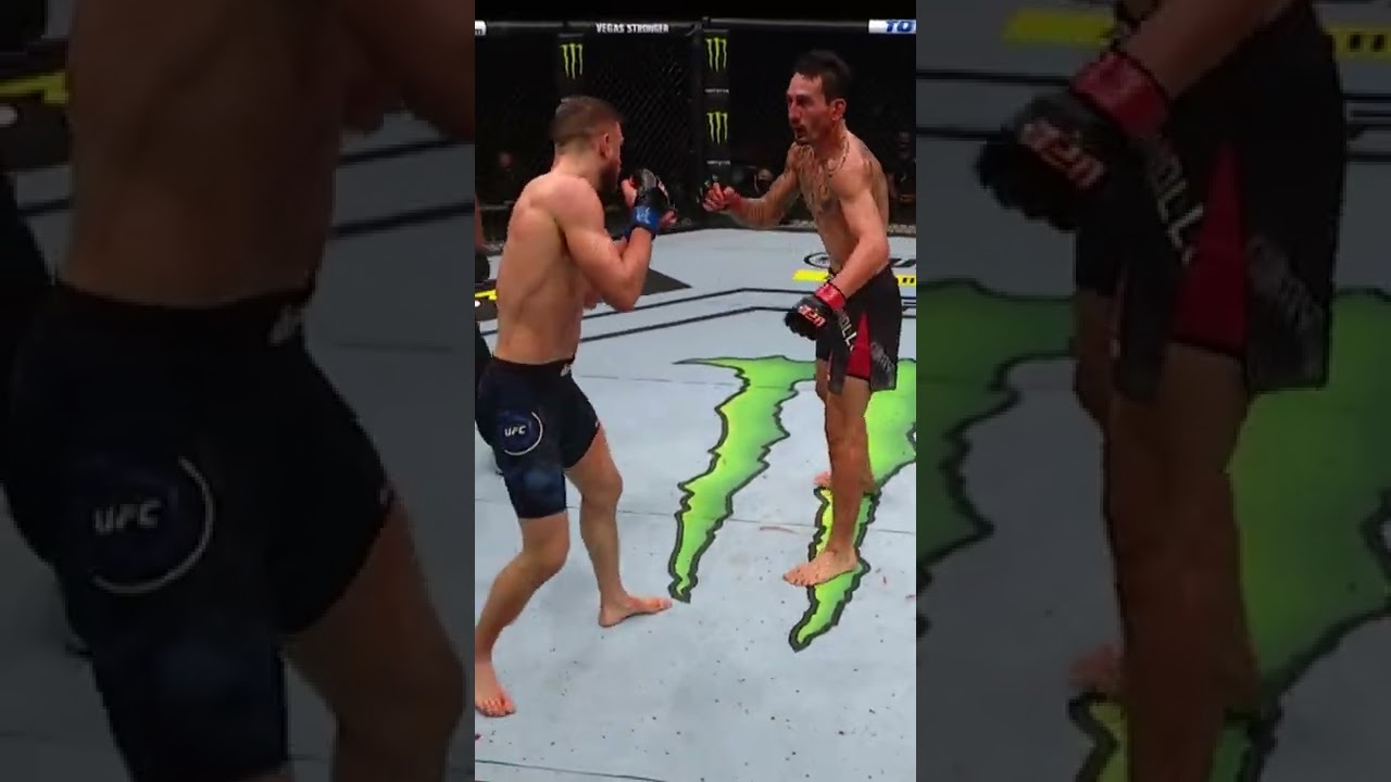 Max Holloway really delivered one of the craziest moments in UFC history 😳🔥 #UFC276