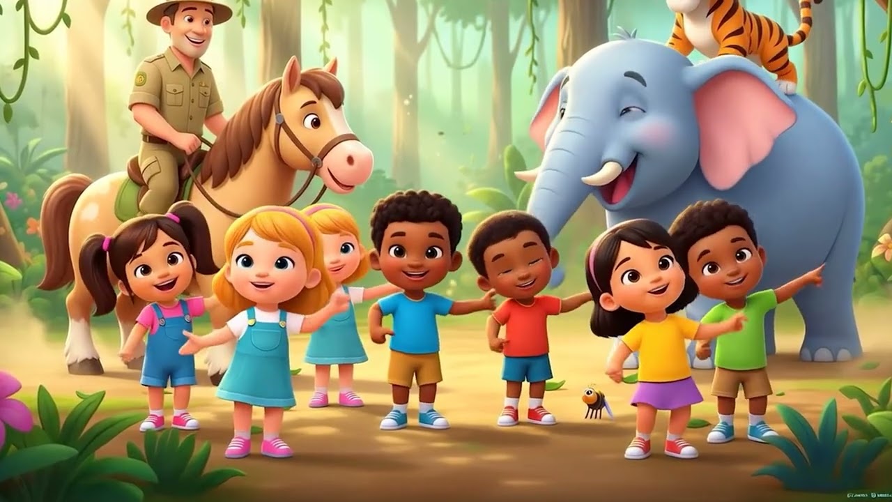 🌳🐯 Go to the Jungle – Title Ideas Go to the Jungle 🌳🐯 | Kids Story Song Let’s Go to the Jungle 🐘