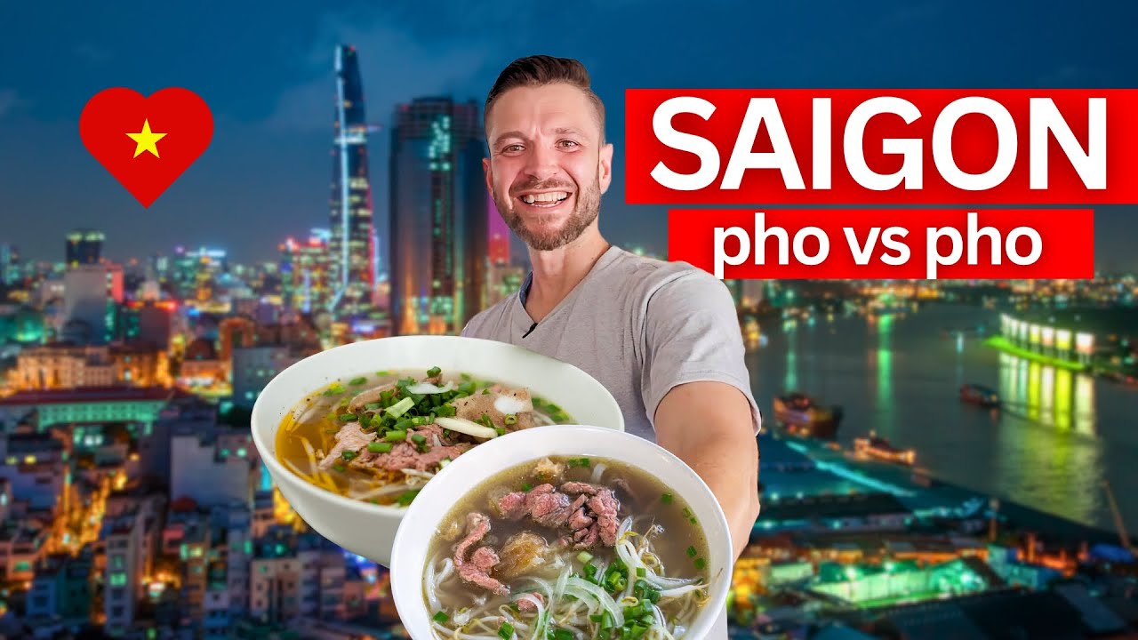 THE ULTIMATE SAIGON STREET FOOD TOUR 🇻🇳Northern VS Southern Pho! with Back of The Bike Tours