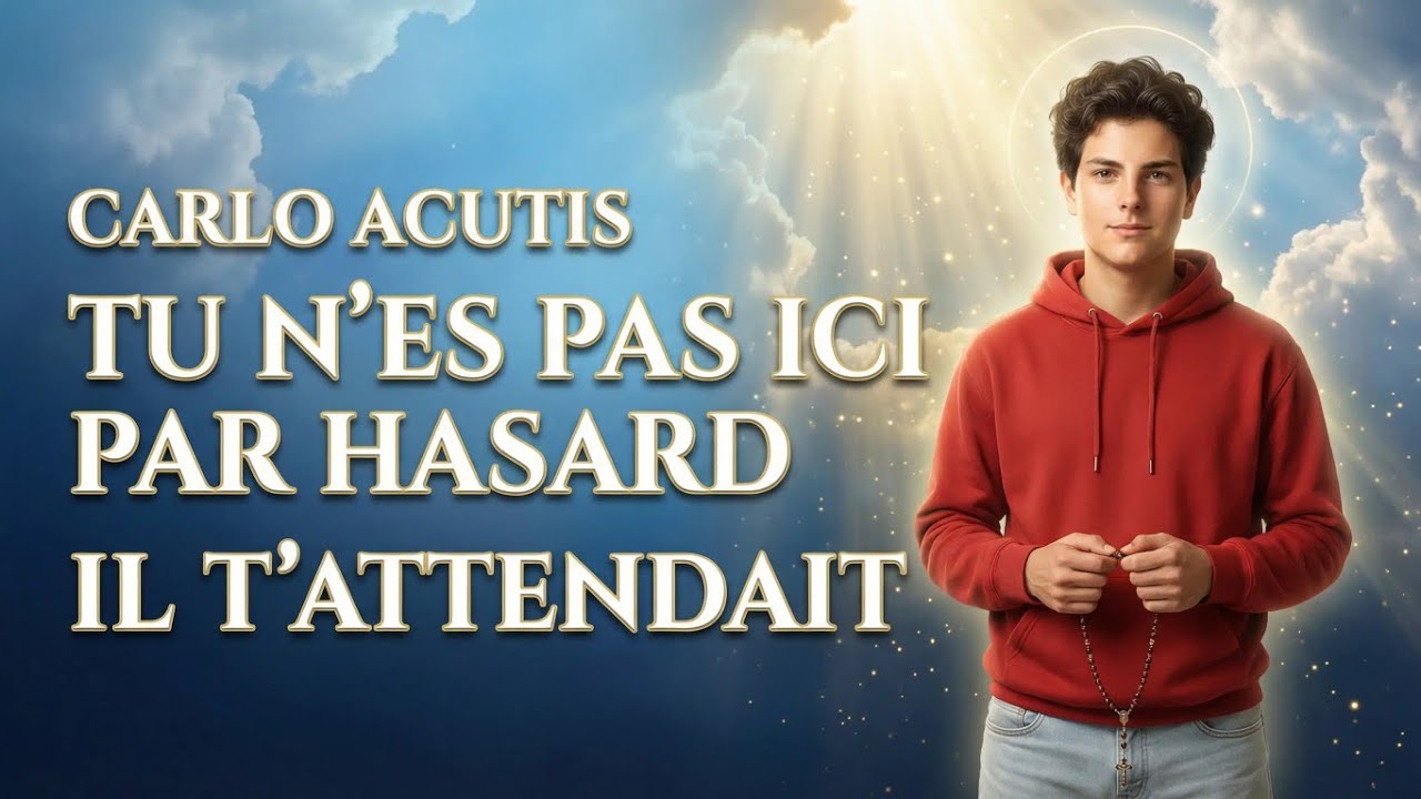 🔥 TU NE DEVRAIS PAS ÊTRE ICI PAR HASARD… CARLO ACUTIS T’ATTENDAIT