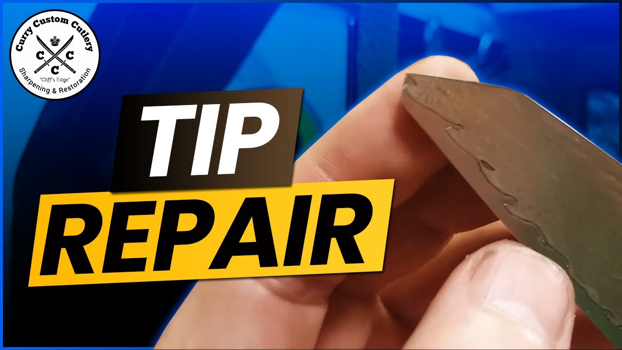 How to Repair Broken Knife Tip