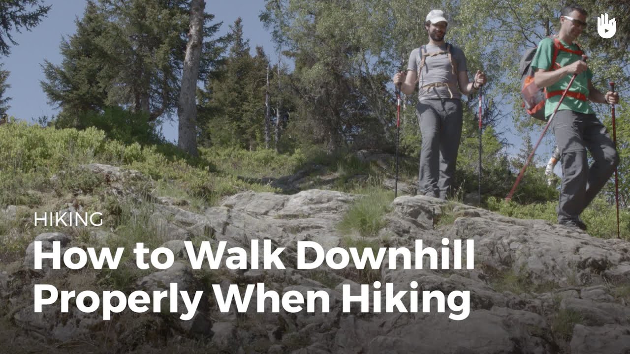 How to Walk Downhill | Hiking