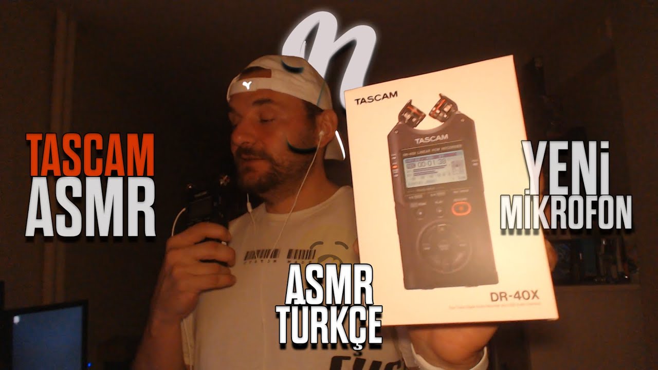 YENİ MİKROFON TASCAM - FISILTI & SOFT SPOKEN | Türkçe ASMR #türkçeasmr #asmreartoear #tascamasmr