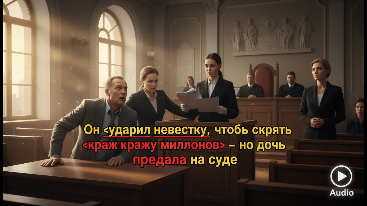 ОН УДАРИЛ НЕВЕСТКУ ЗА ПРАВДУ — А ДОЧЬ РАЗОБЛАЧИЛА КРАЖУ МИЛЛИОНОВ И ПРЕДАТЕЛЬСТВО