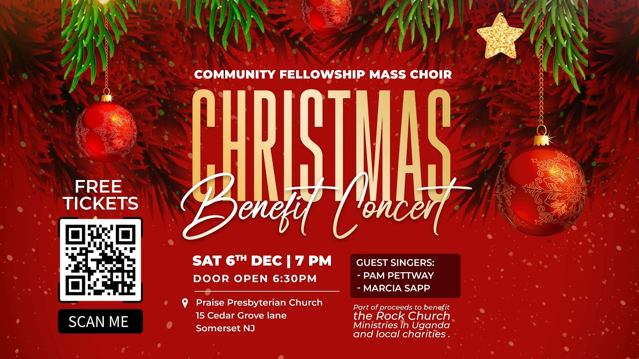 Community Fellowship Mass Choir Christmas Benefit Concert 2025