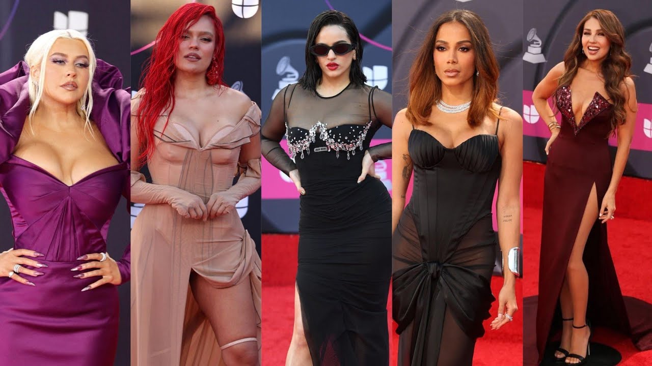 Los MEJORES VESTIDOS de los Premios Latin Grammy 2022
