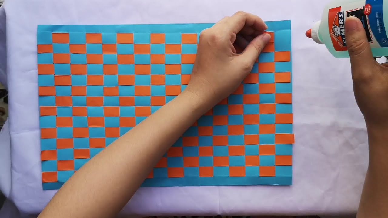 PAPER WEAVING - PLAIN WEAVE