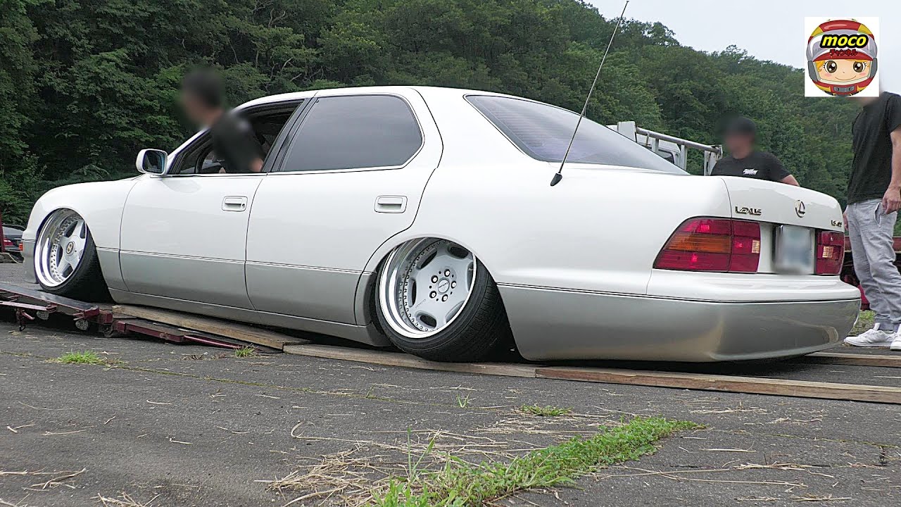 【VIPカー極低車高】ｶｯｺ良すぎるLSなど【搬入④】complete-fes.meeting 2022