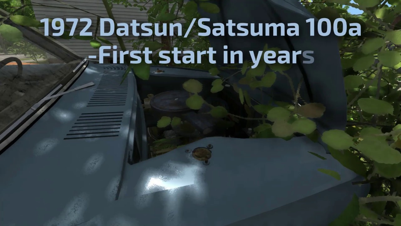 BeamNG.drive- 1972 Datsun/Satsuma 100a first start in years