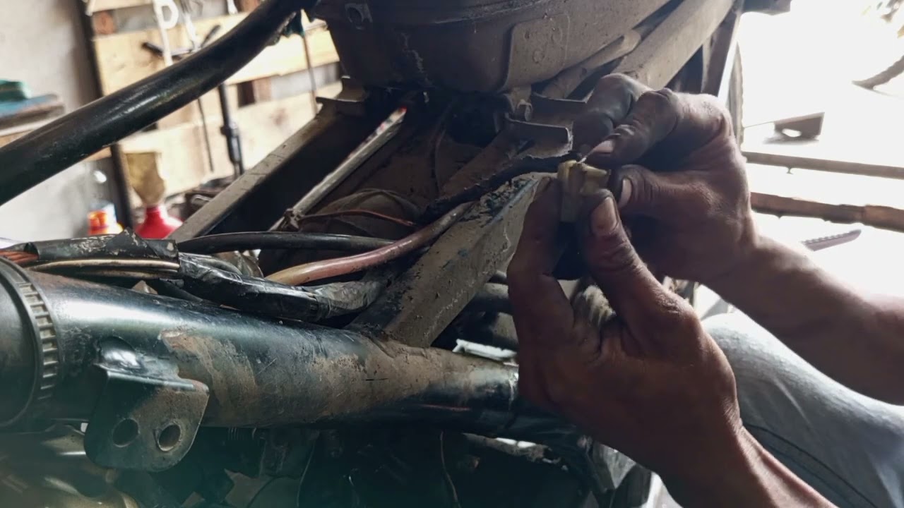 Masalah satria FU di gas Mati//satria FU tidak mau digas//cek spul//cek kiprok