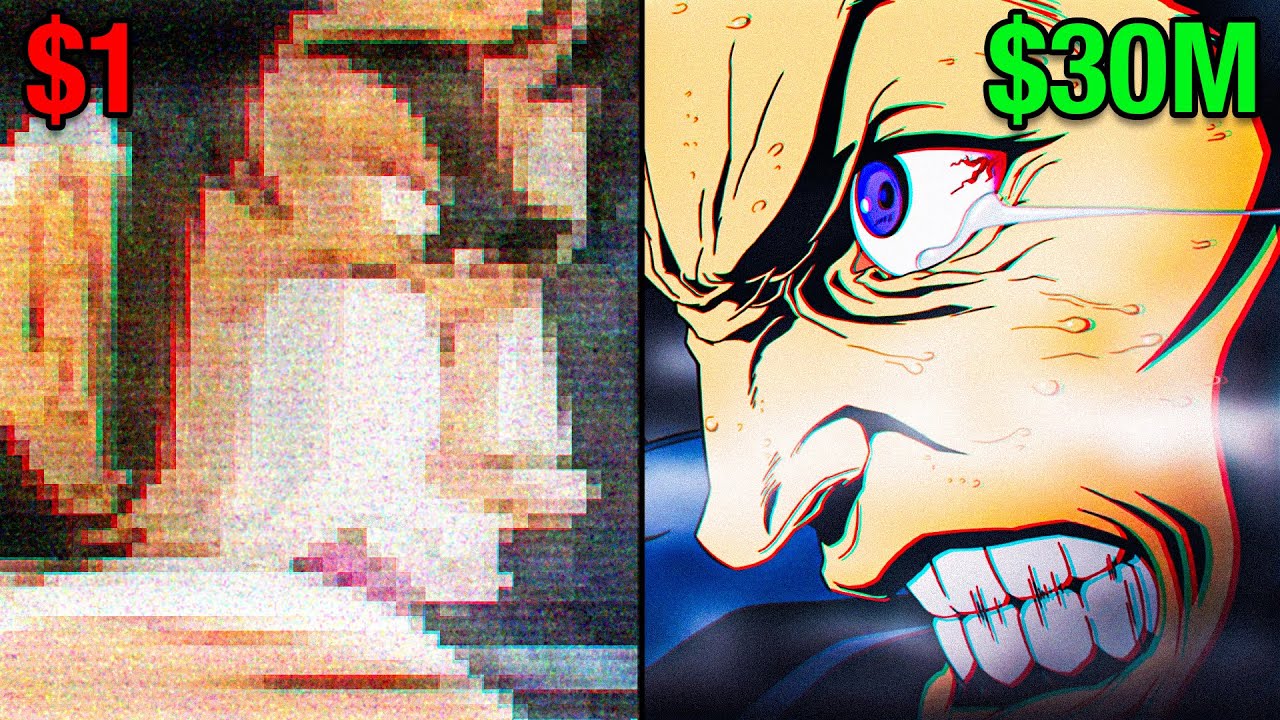$1 vs $30,000,000 Anime