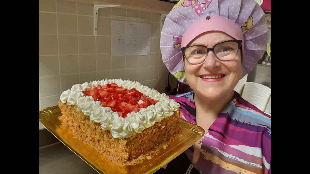 La Tarta De Hojaldre y Fresas más fácil del mundo