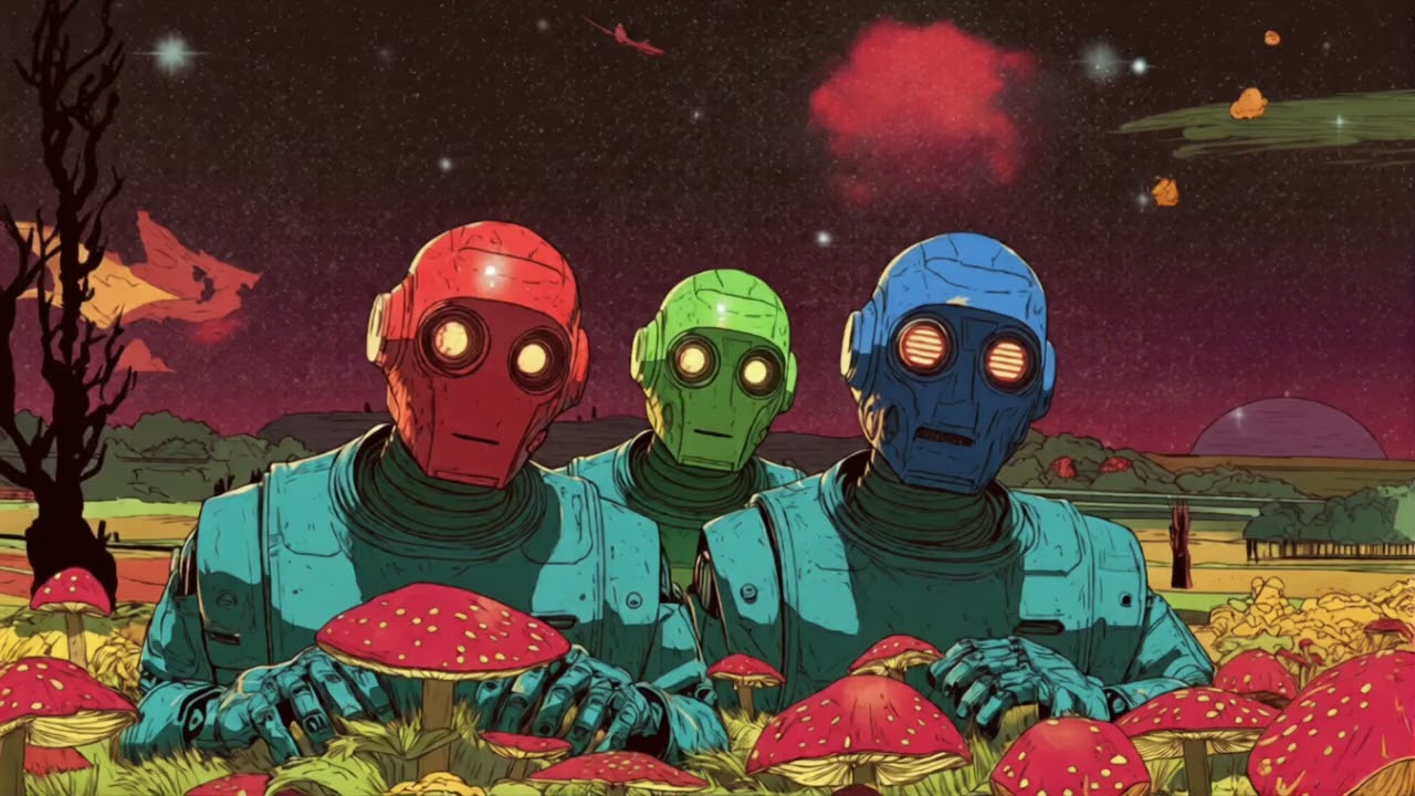 Daft Punk Inspired Peut-être Demain 🇫🇷🍄🤖 | French House, Synthwave, Retro Funk, Disco, Chillwave