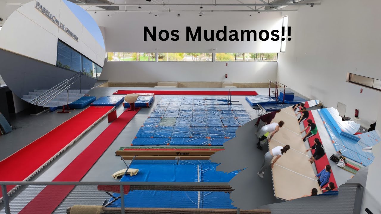 El NUEVO GIMNASIO del CLUB GIMNASTICO TRES CANTOS. Pabellón 