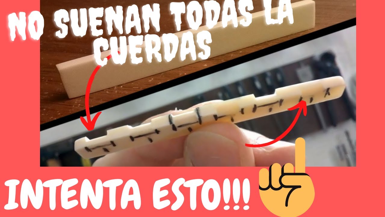 No suenan todas las cuerdas al mismo volumen en tu guitarra electro