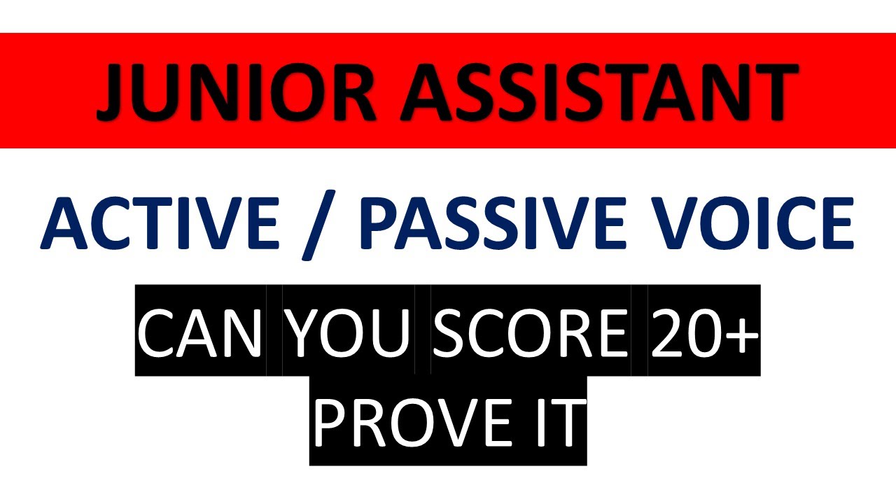 ACTIVE PASSIVE  VOICE #jkssb #ssc  #ssccgl ccgl #ssc2026 