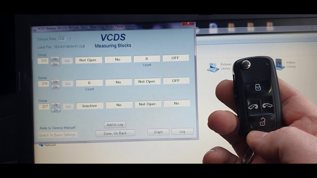 VW Transporter T6 - Electric sliding door controlled via remote fob(VCDS look up)