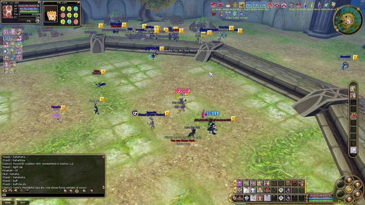 Insanity Flyff Mentalist PvP Part 1