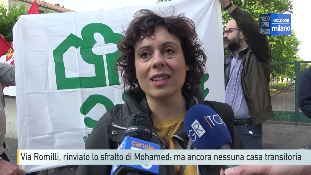 Via Romilli, rinviato lo sfratto di Mohamed: ma ancora nessuna casa transitoria