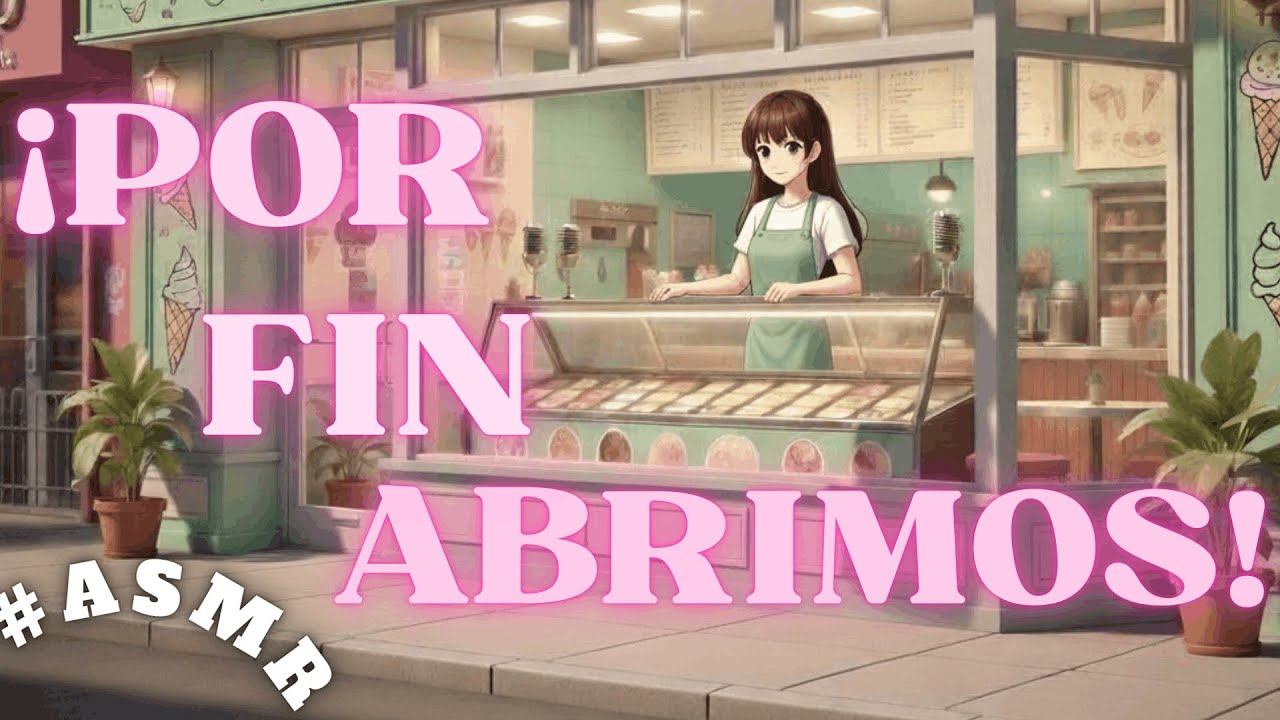 ASMR/ Roleplay/ En la Heladería 🍦 / En Español/ Susurros 